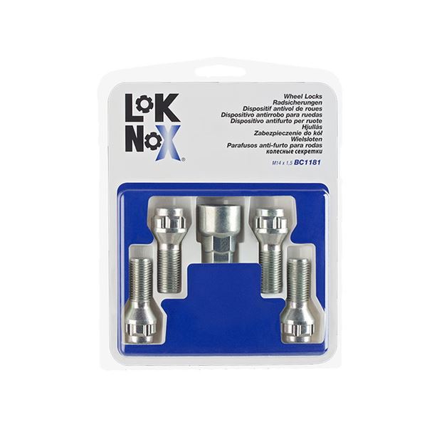 4 VIS ANTIVOL BC1181 LOKNOX