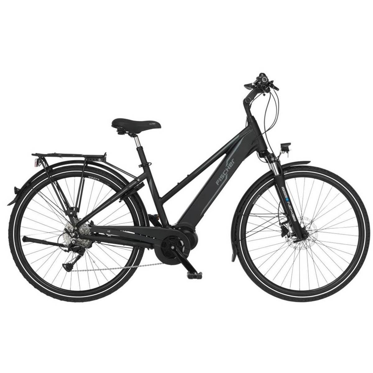 Vélo à Assistance Électrique Mixte Fischer Viator 4.0i Noir Taille 44