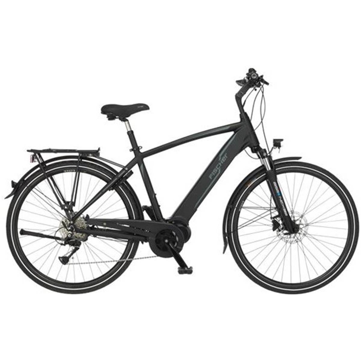 Vélo à Assistance Électrique Mixte Fischer Viator 4.0i Noir Taille 50