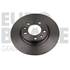 2 disques de frein arrière EUROBRAKE 5815203749
