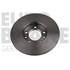 2 disques de frein arrière EUROBRAKE 5815203749
