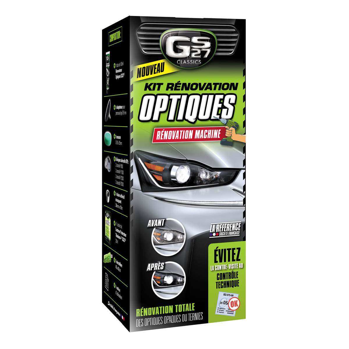 Kit Rénovation Optiques Gs27