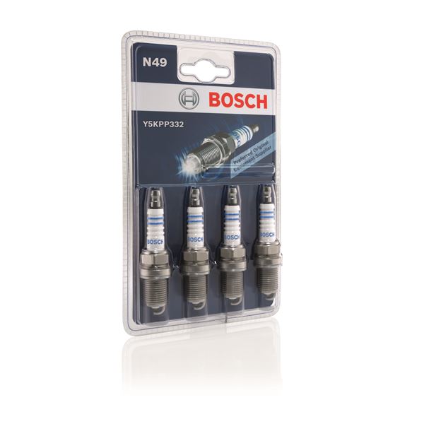 4 bougies d'allumage Bosch n°49