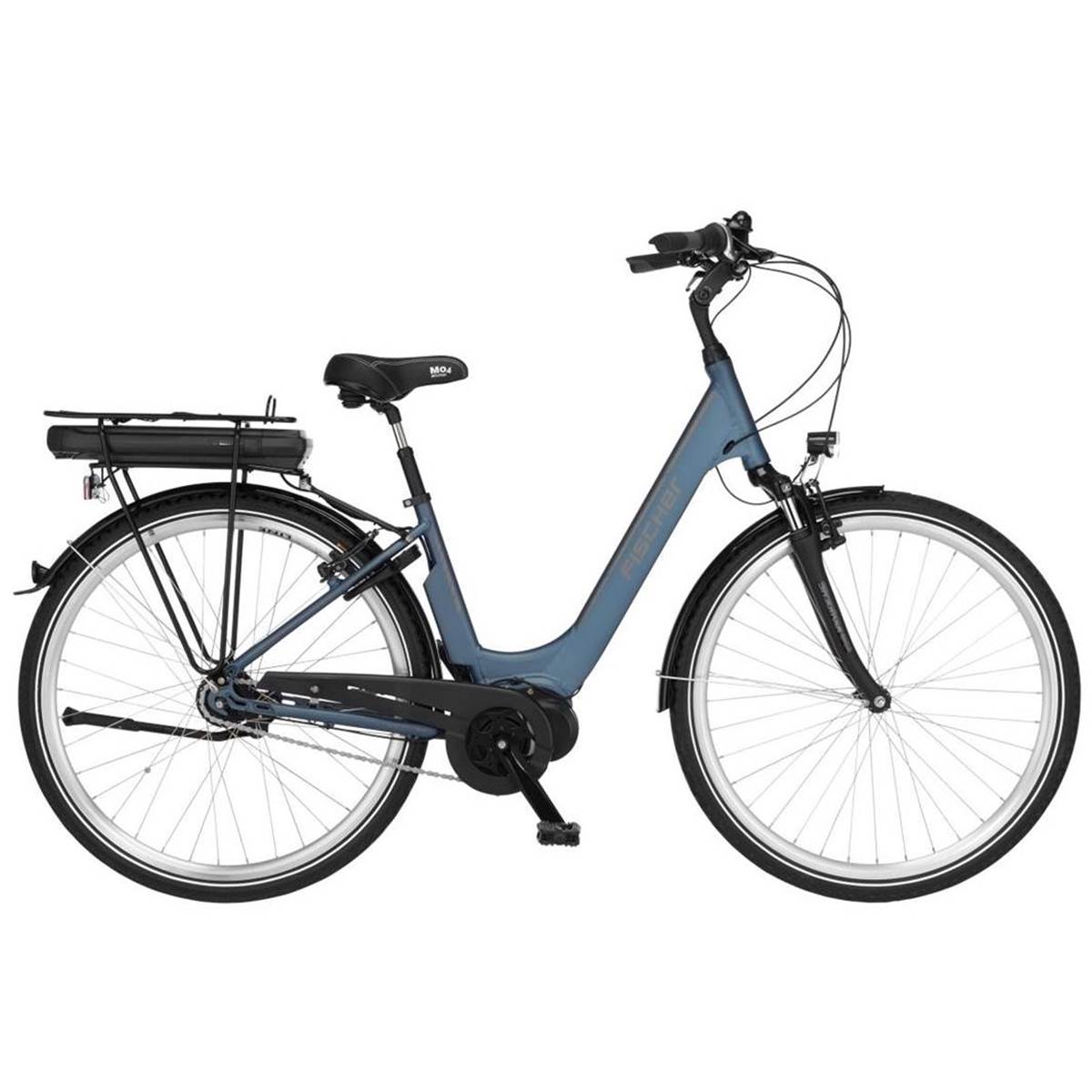 Vélo Électrique Ville Mixte Fischer Cita 2.0 Bleu