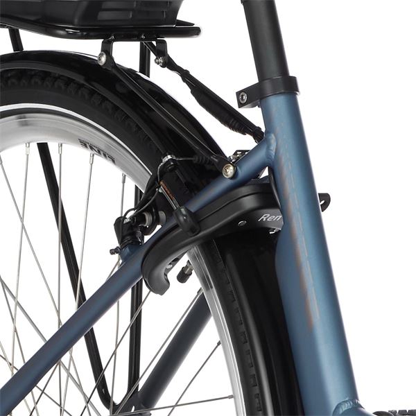 Vélo ville électrique mixte Fischer Cita 2.0 bleu