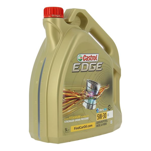 Huile moteur CASTROL Edge C3 Essence/Diesel 5W30 5L
