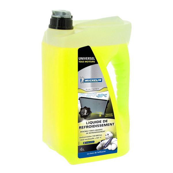 MICHELIN liquide de refroidissement universel 4L remplissage précis -35°