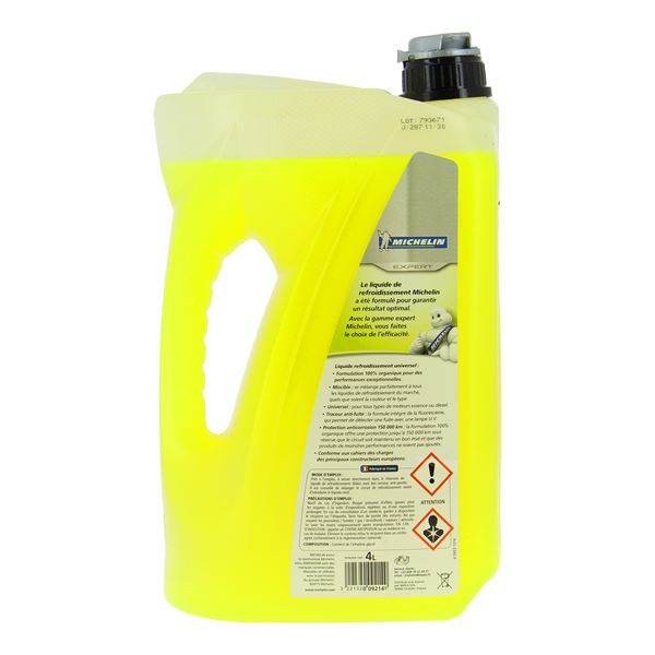 MICHELIN liquide de refroidissement universel 4L remplissage précis -35°