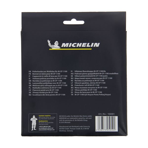 Bonnet laine pour polisheuse MICHELIN