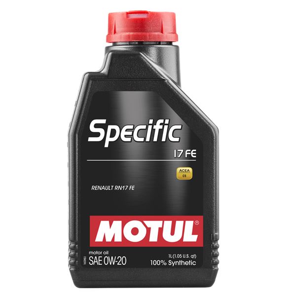 Huile moteur MOTUL Specific Renault RN17 FE essence/diesel 0W20 1L