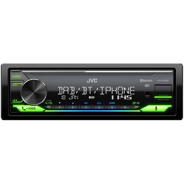 Autoradio Bluetooth DAB+ KD-X472DBT JVC