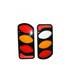 FEUX POUR PORTE VELOS SUR ATTELAGE PURE INSTINCT PERUZZO