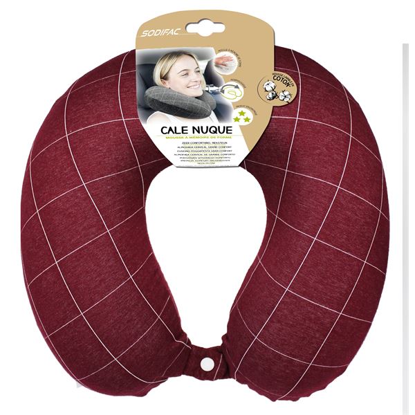 Cale-nuque à mémoire de forme SQUARE