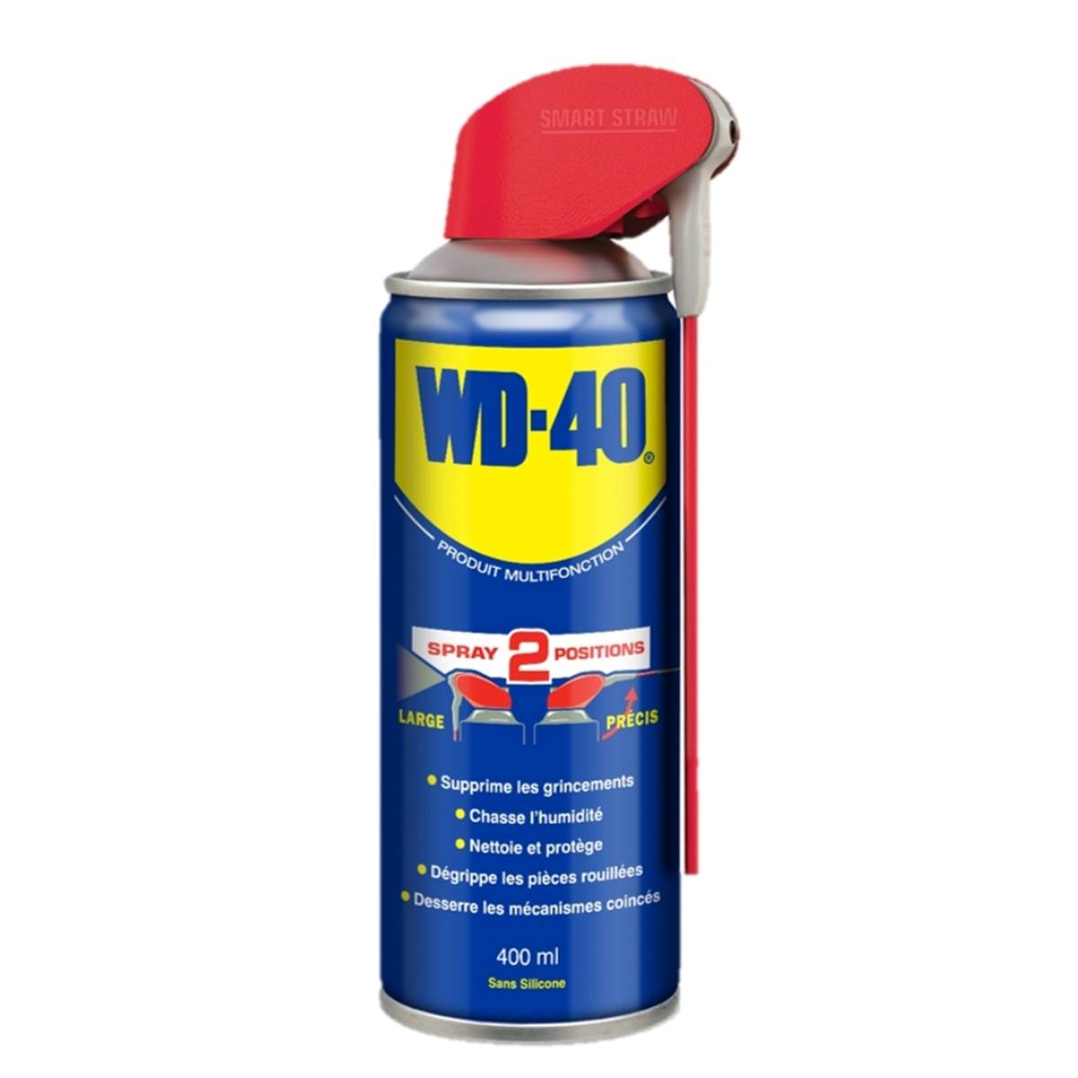 Produit Multifonction Wd-40 Spray Double Position 400 Ml