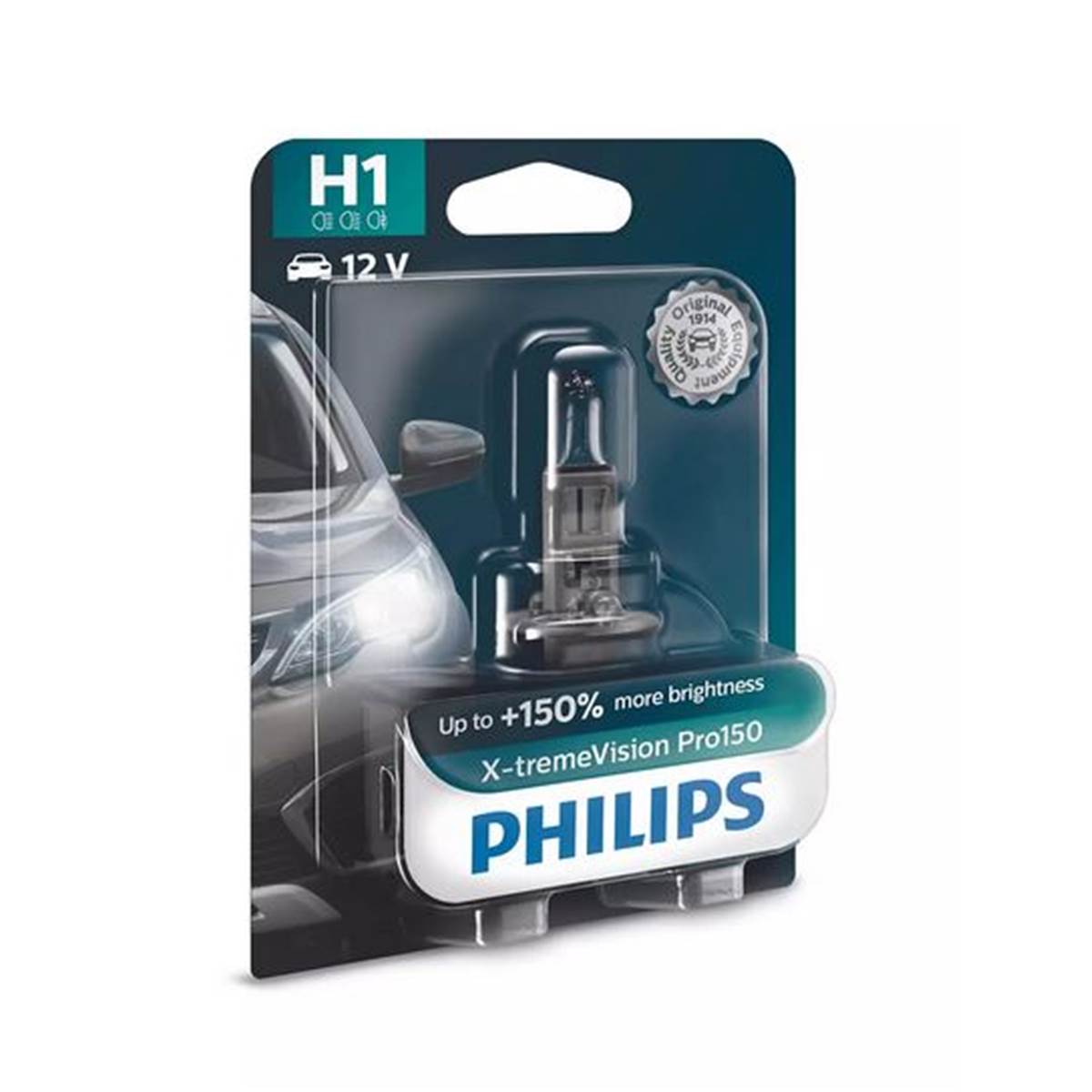 1 ampoule Philips Premium X-treme Vision Pro150 H1