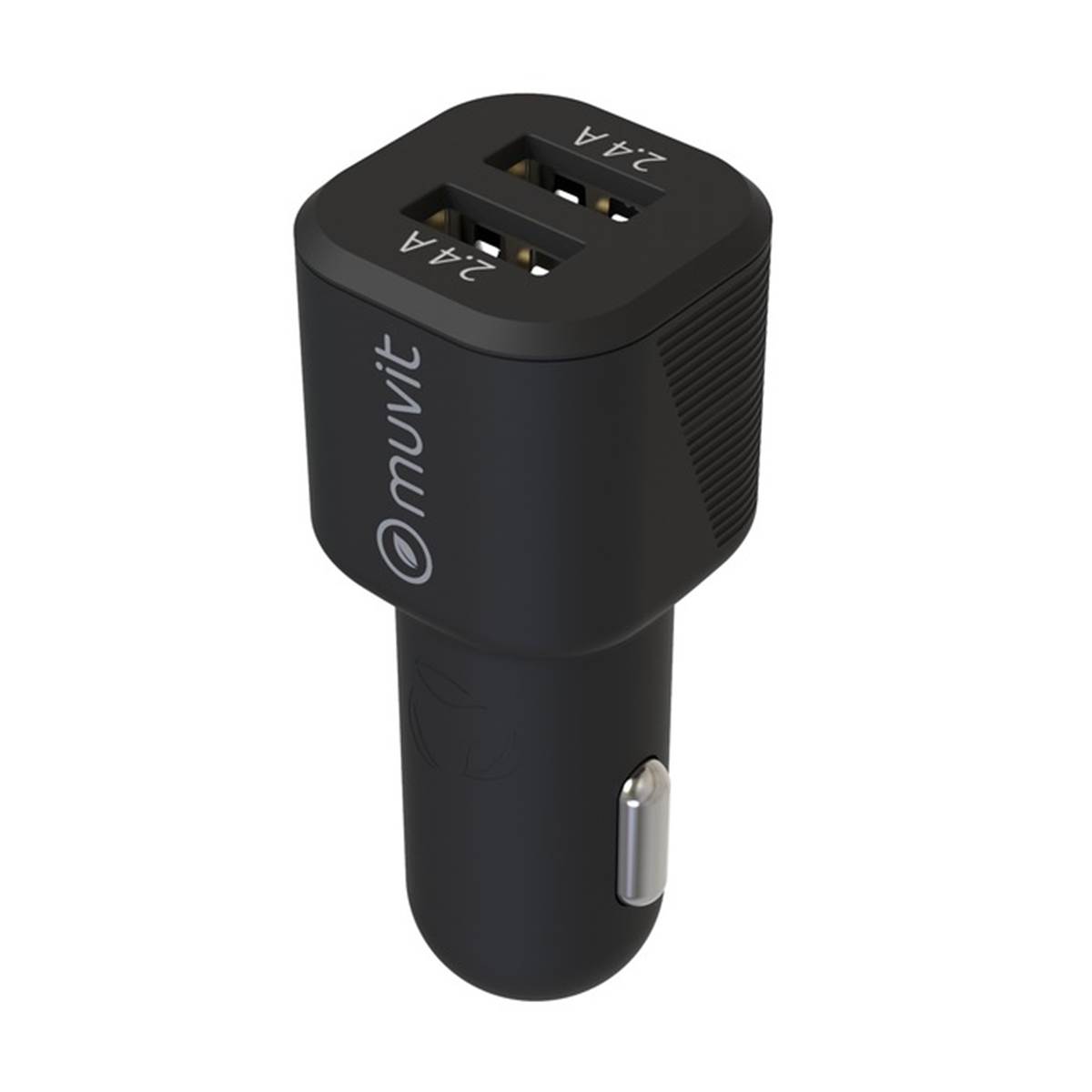 Chargeur Allume-cigare 2 Usb 4.8a Muvit For Change