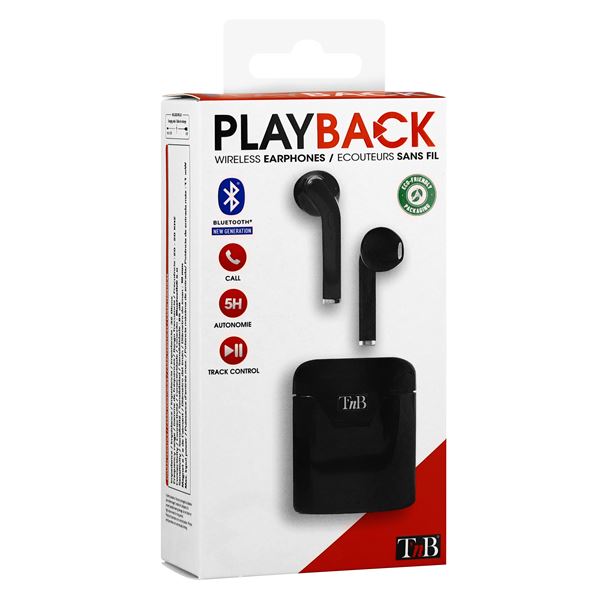 Ecouteurs Bluetooth PLAYBACK True Wireless