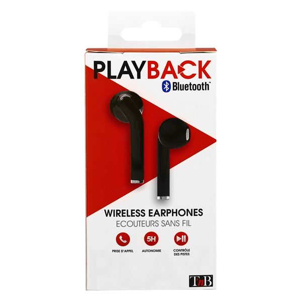 Ecouteurs Bluetooth PLAYBACK True Wireless