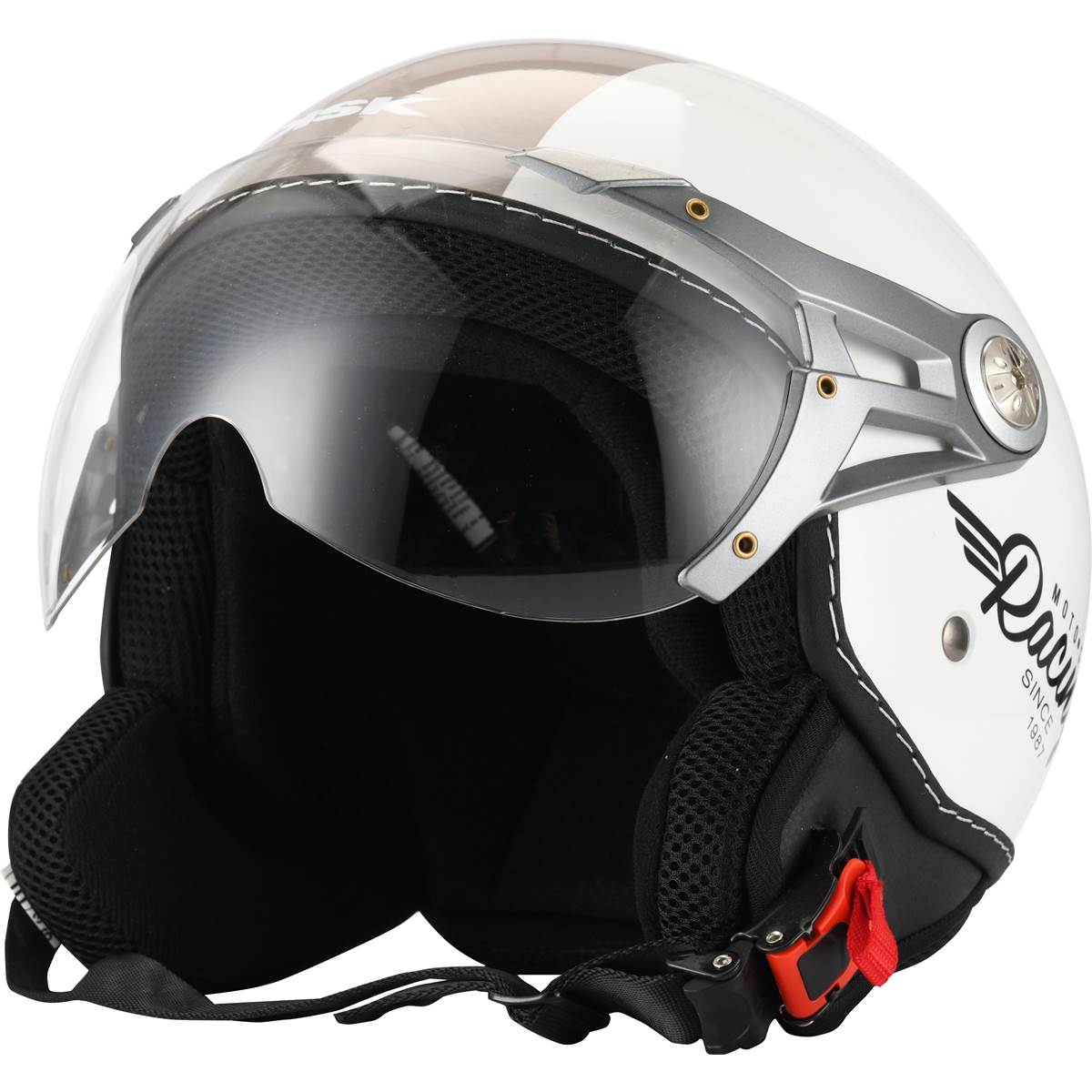 Casque Moto Jet Racing Taille L Ksk