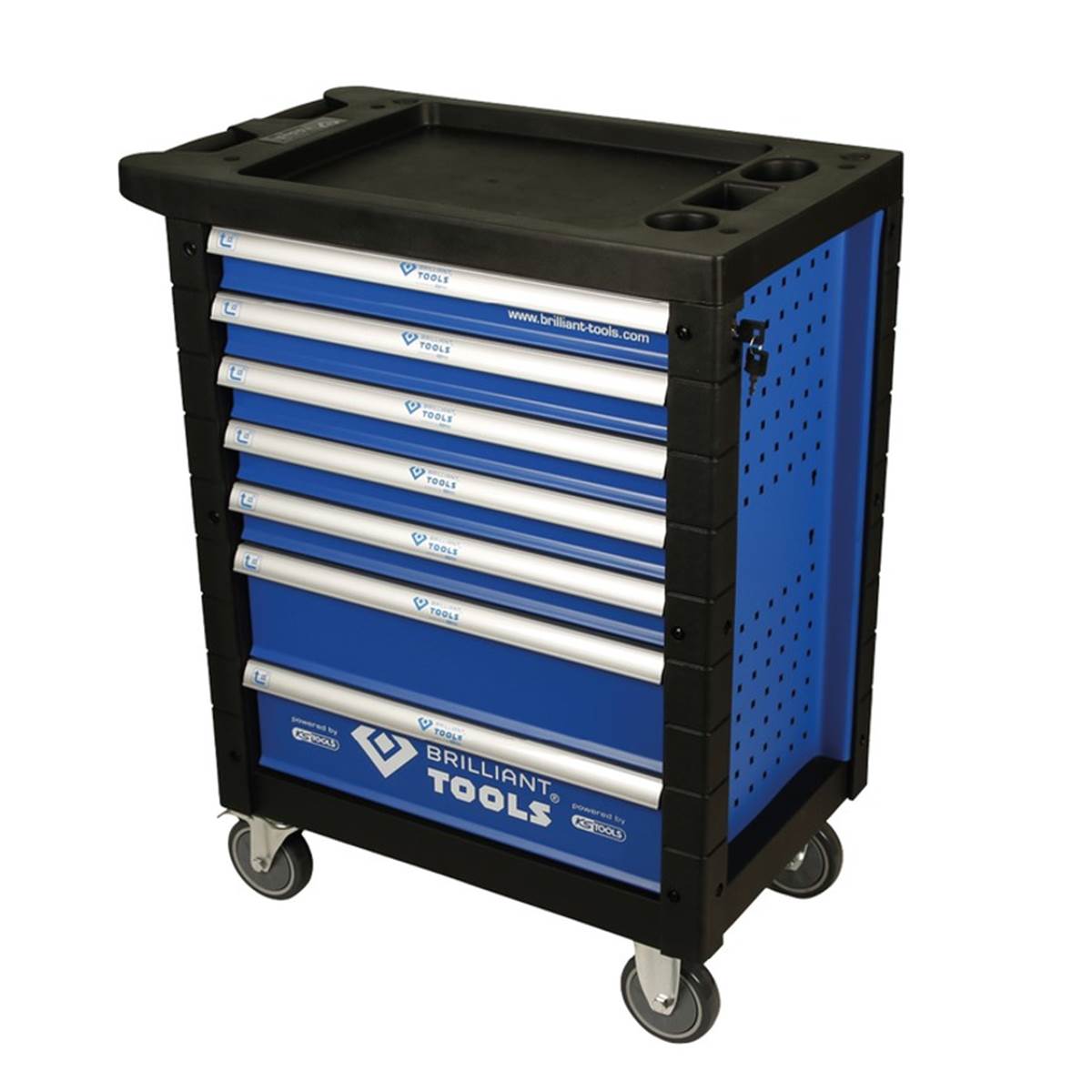 Servante 7 Tiroirs, Équipée 207 Outils Brilliant Tools