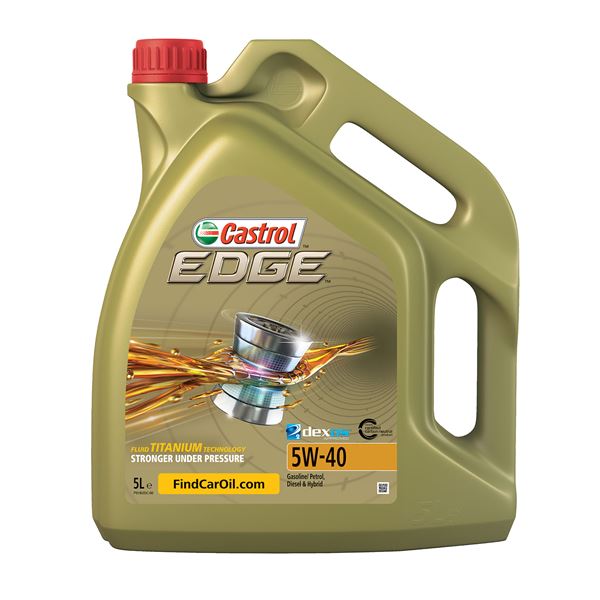 Huile moteur CASTROL Edge C3 Essence/Diesel 5W40 5L