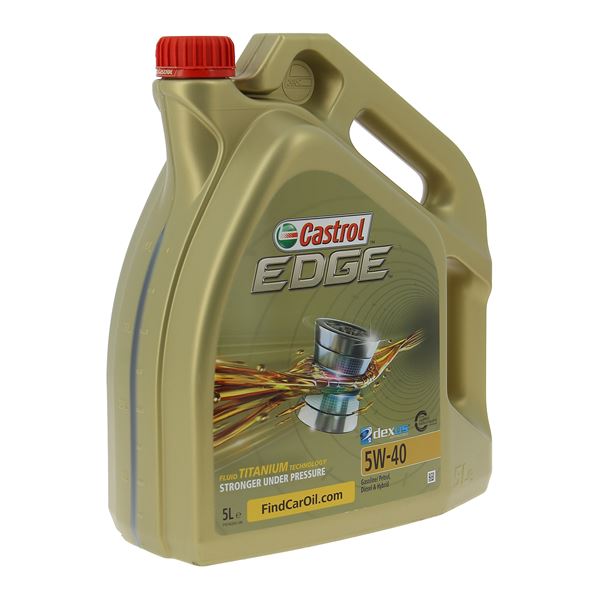 Huile moteur CASTROL Edge C3 Essence/Diesel 5W40 5L