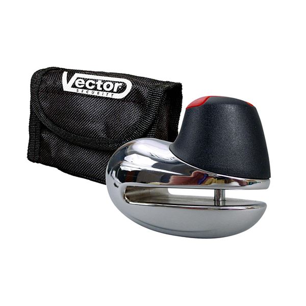 Antivol bloque-disque VECTOR Mini Disc Chromé
