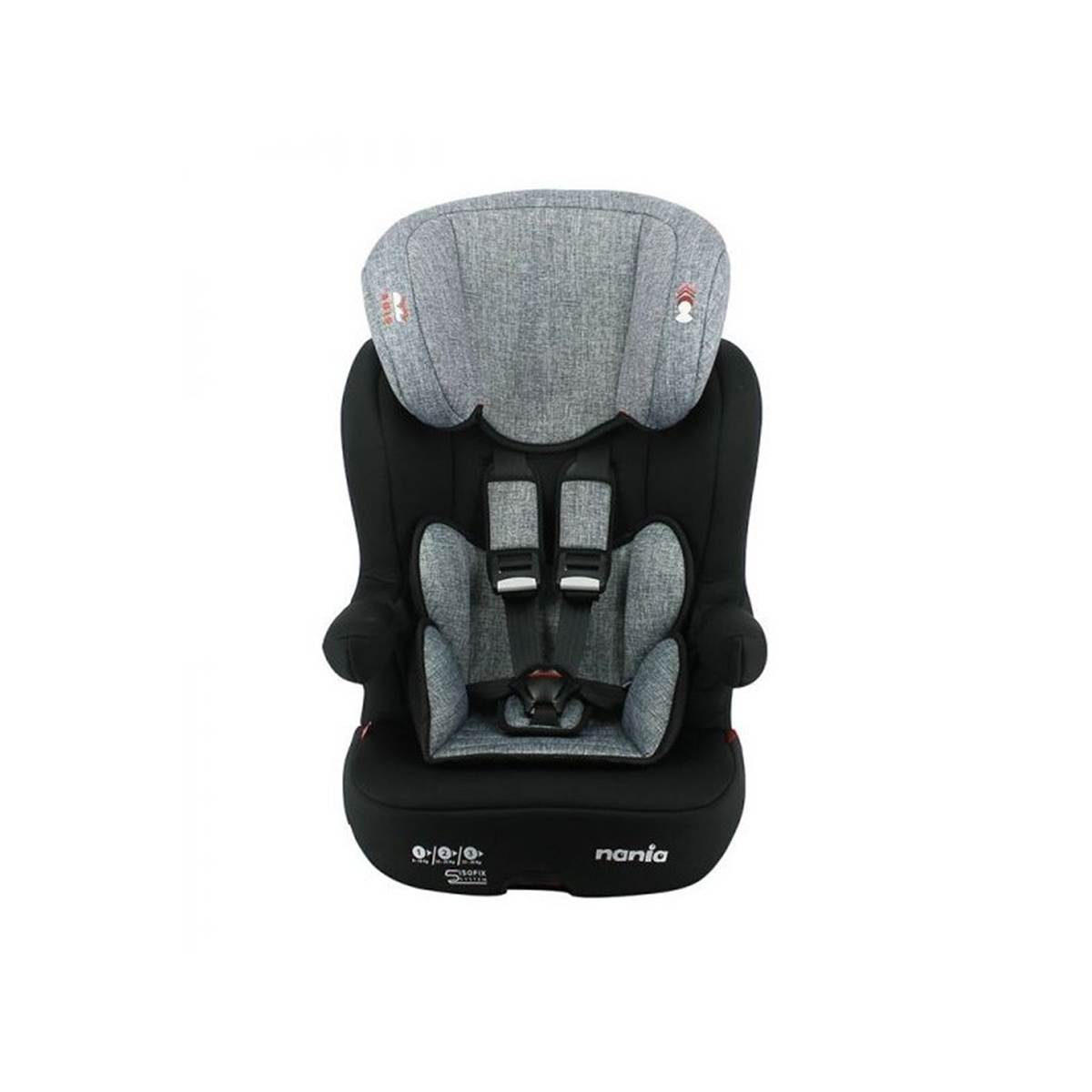Siège Auto Nania I-max Isofix Silver Groupe 1/2/3