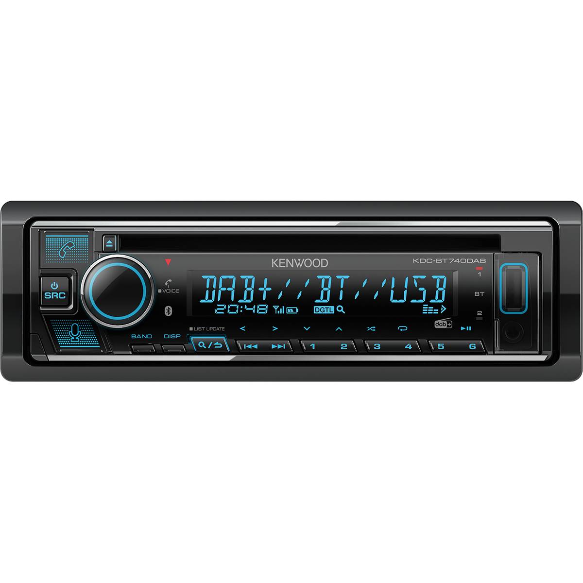 Autoradio Kdc-bt740dab + Antenne Dab+ Kenwood