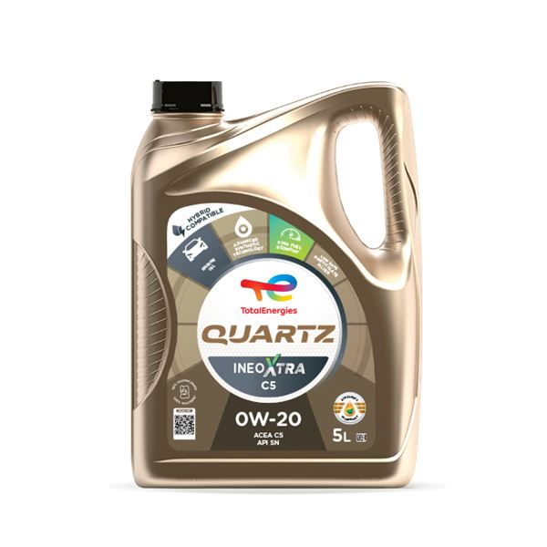 Huile Moteur TOTAL Quartz Inéo Xtra EC5 0W20 C5 Essence/Diesel 5L