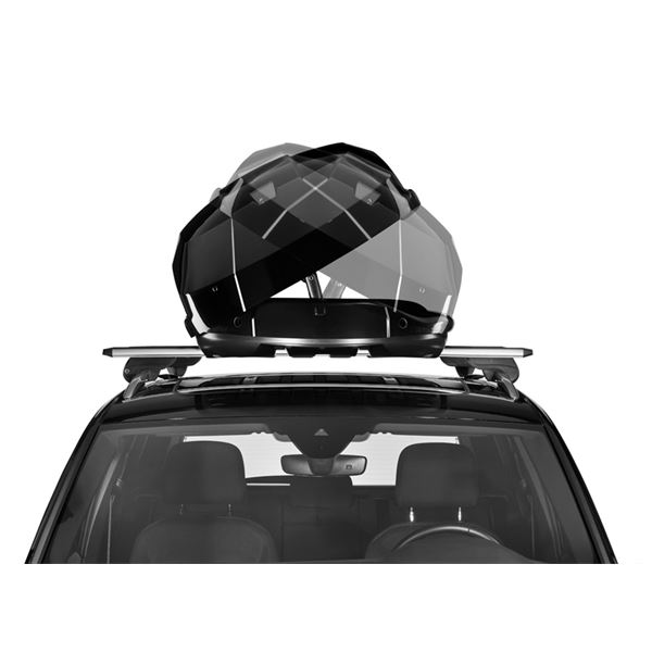 Coffre de toit HAPRO TRIVOR 440 noir brillant