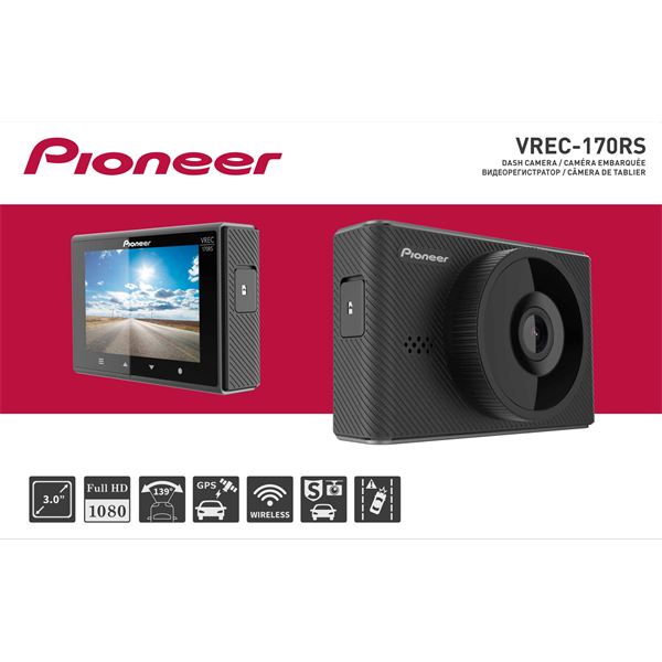 Caméra Daschcam VREC-170RS PIONEER