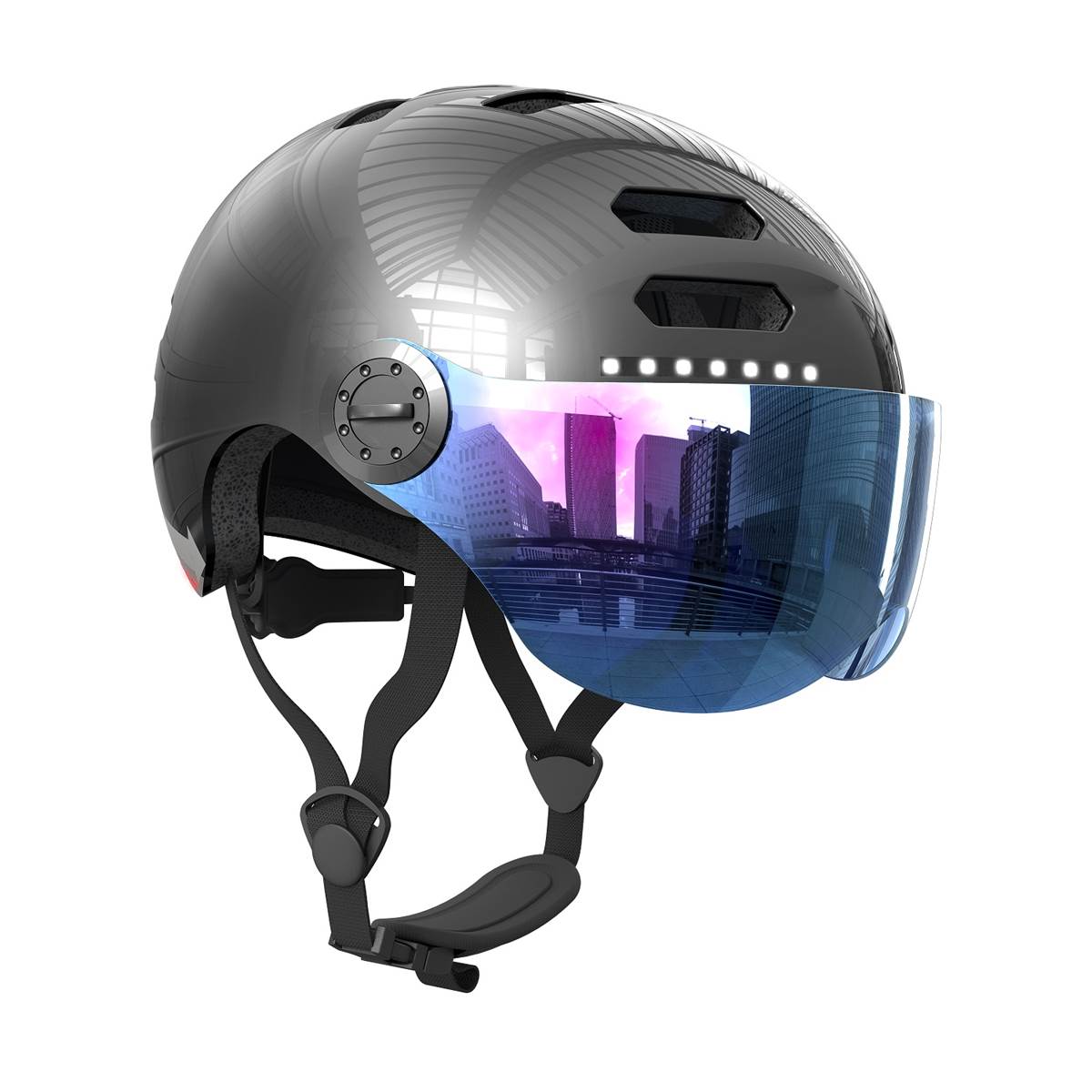 Casque De Protection Smart Made For Xiaomi Gris Taille M