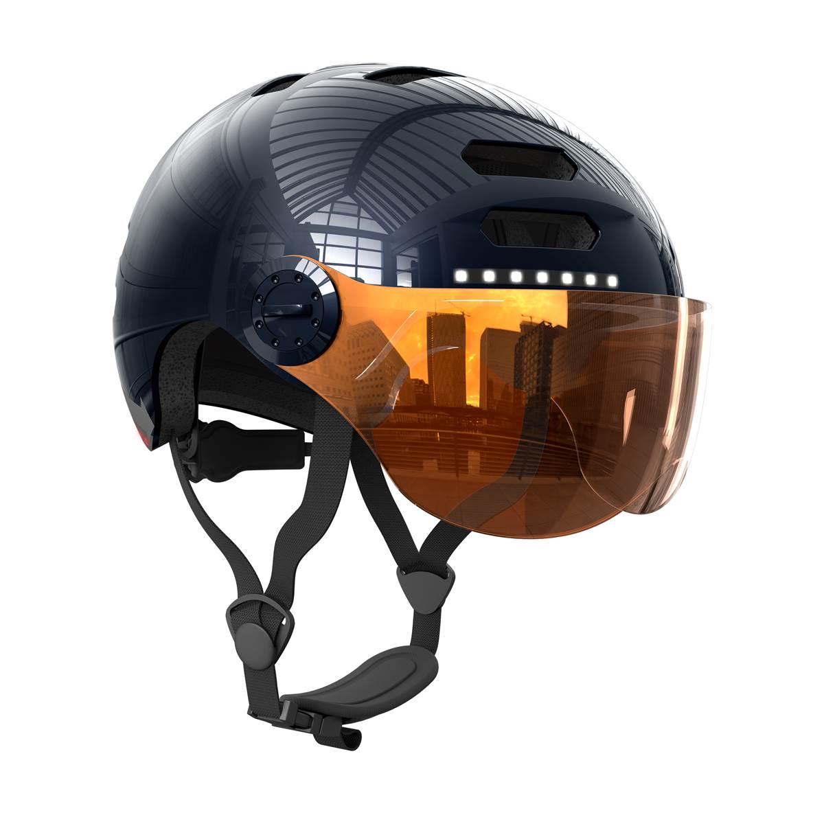 Casque De Protection Smart Made For Xiaomi Bleu Taille M