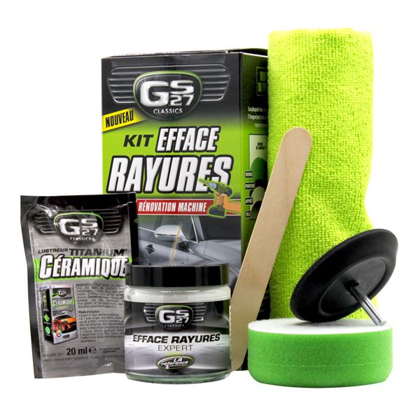 Kit efface rayures rénovation machine GS27