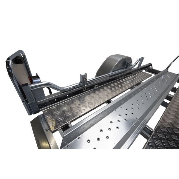 Rail avec corne d'arrimage pour chassis surbaissé CH450/750 - Feu Vert