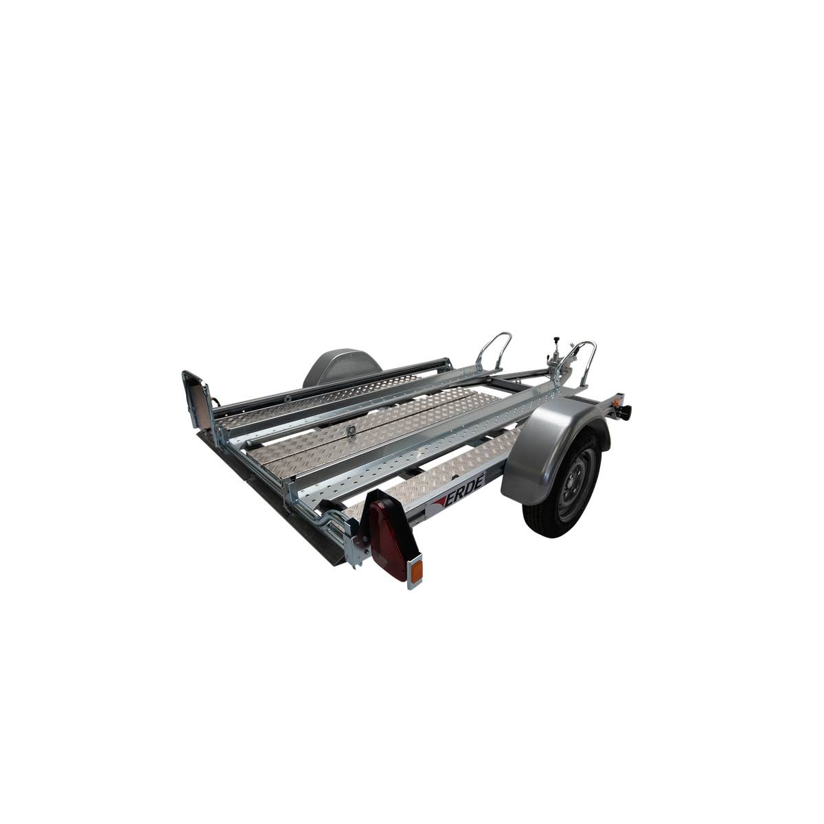 Remorque Porte-motos Erde 2 Rails Basculant