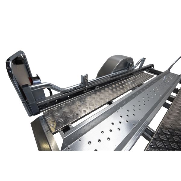 Remorque Porte-motos ERDE 2 Rails Basculant