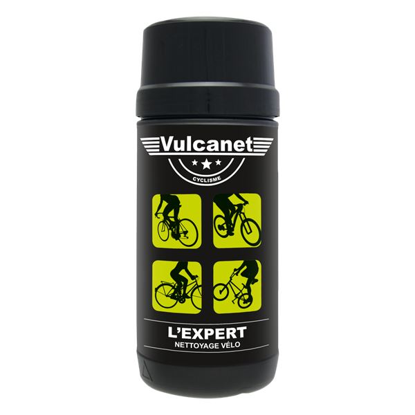 80 Lingettes Vulcanet tout-en-1 format compact pour 2 roues