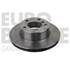 2 disques de frein avant EUROBRAKE 2015100