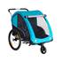 Remorque de vélo aluminium 2 en 1 Bike Original bleue