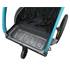 Remorque de vélo aluminium 2 en 1 Bike Original bleue