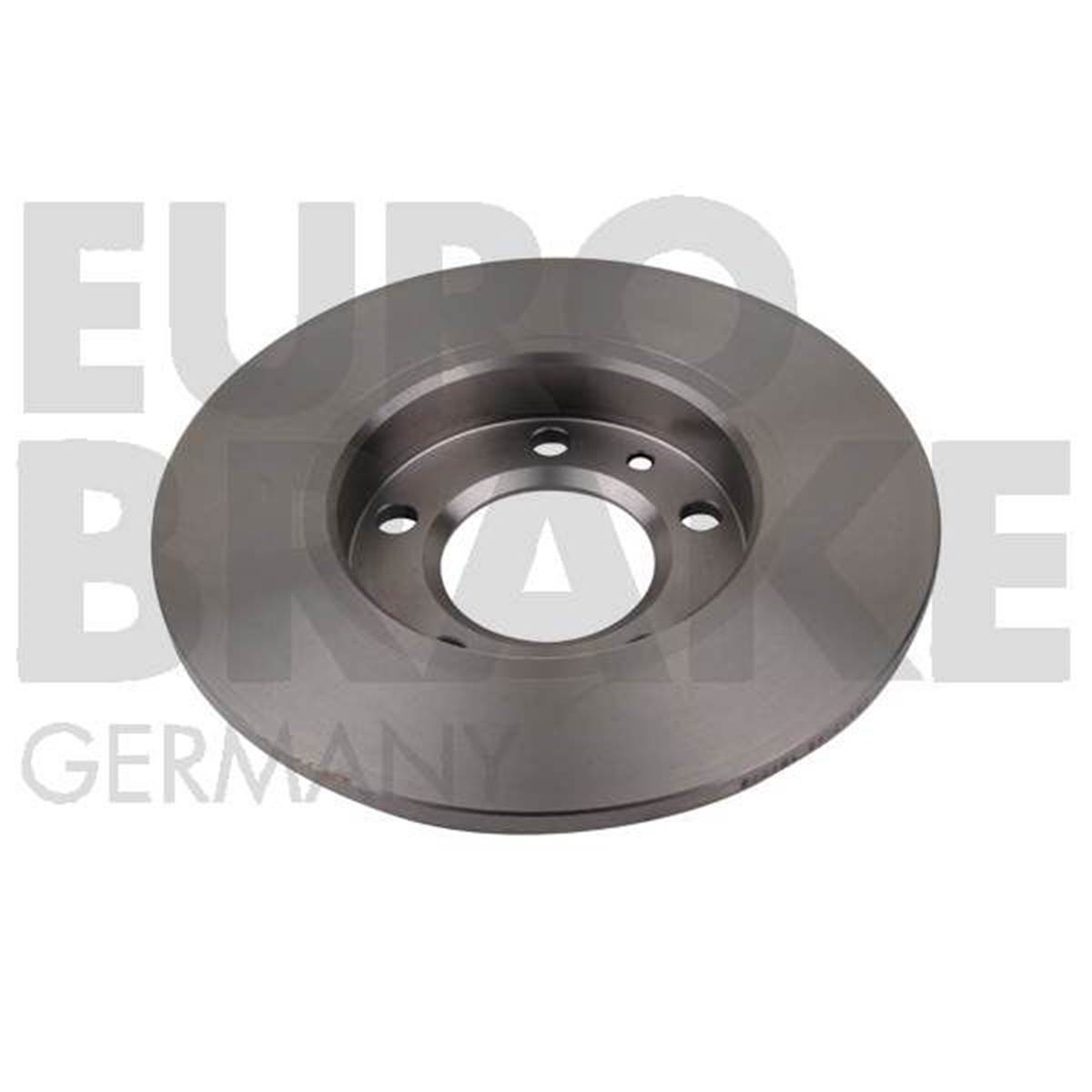 Disques de frein (2 pièces) Arrière Eurobrake 203748