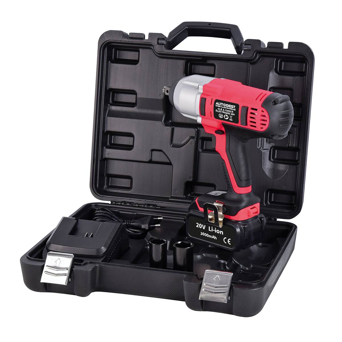 Coffret Clé à chocs Batterie 20v Autobest