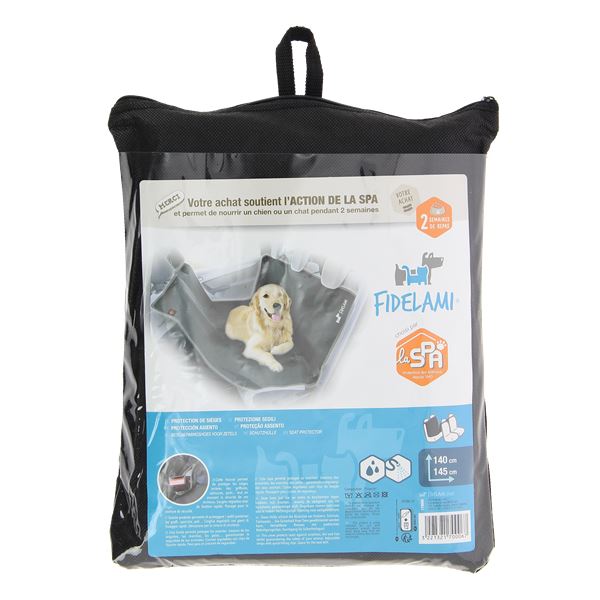 Protection de Siège banquette arrière pour Animaux ANIMALS&CAR