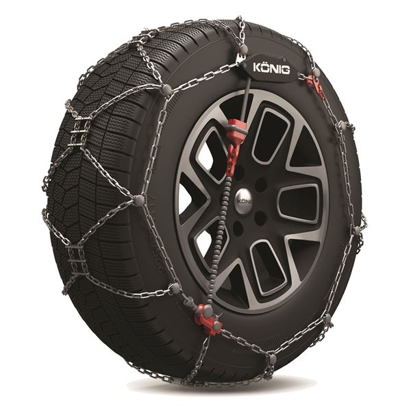 Kit de chaînes à neige pour pneus de voiture KN110 VidaXL 150332 - Habitium®