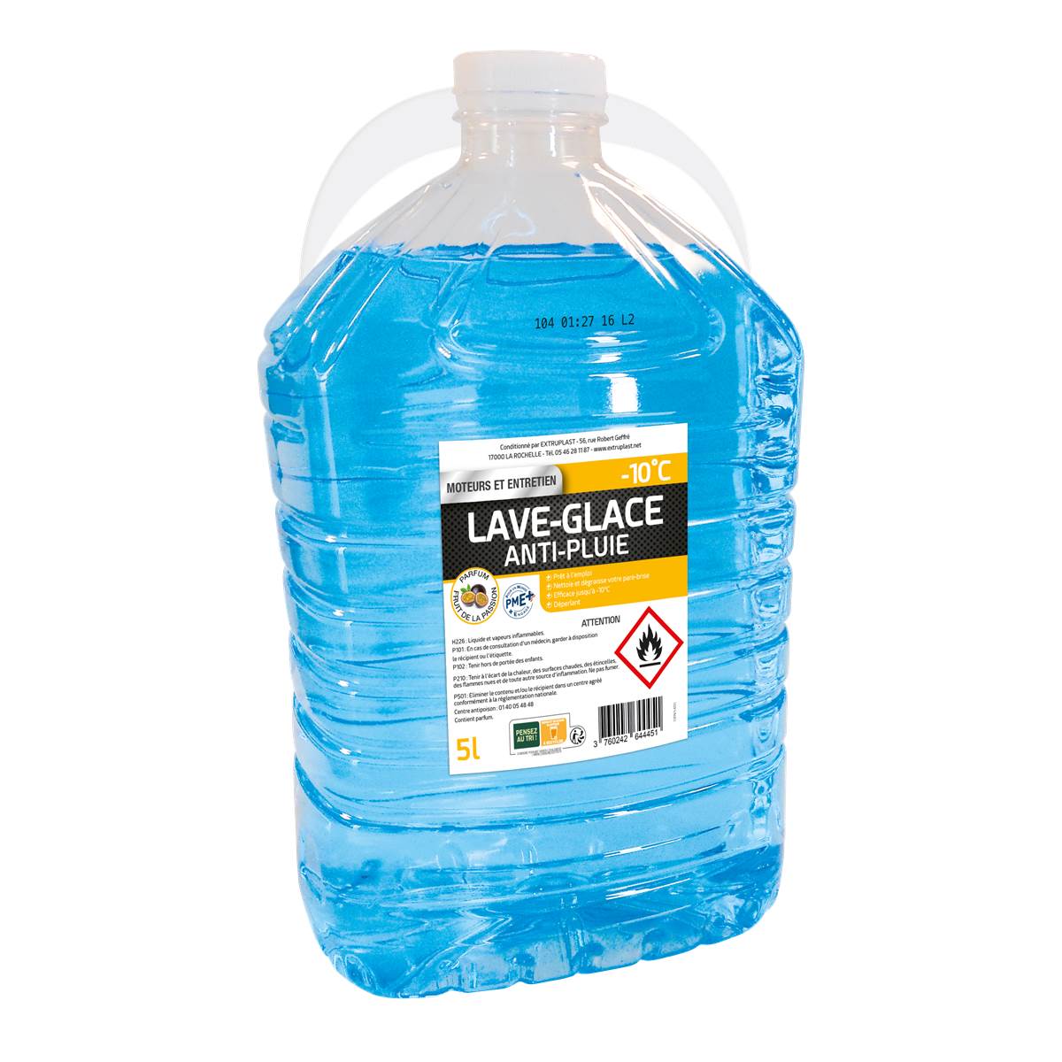 Lave-glace Toutes Saisons Anti-pluie -10°c Xp 5l