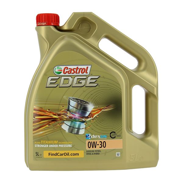 Huile moteur CASTROL Edge C3 Essence/Diesel 0W30 5L