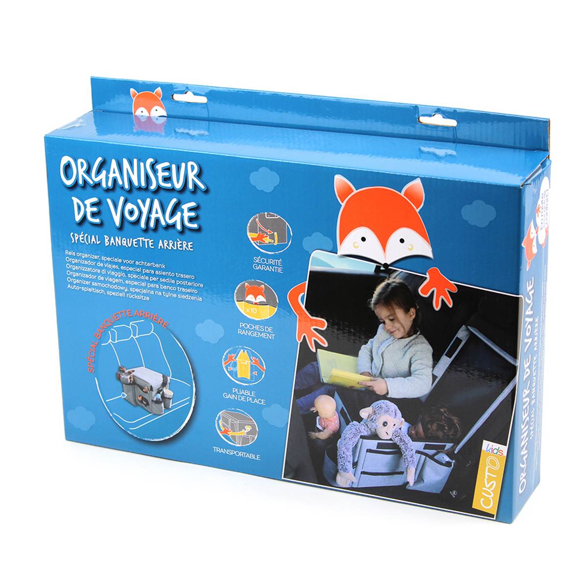 Boite De Rangement Accoudoir Custo Kid