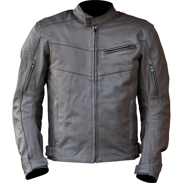 BLOUSON CUIR MARRON KAROK TXL